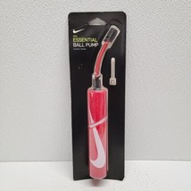 New Nike Essential Ball Pump Red Pump with Needle - £10.74 GBP