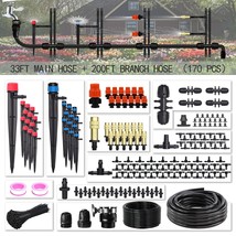 Drip Irrigation Kit, Muciakie 233-Foot Irrigation System, Automatic Patio - £40.60 GBP
