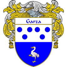 Garza Family Crest / Coat of Arms JPG and PDF - Instant Download - £2.26 GBP