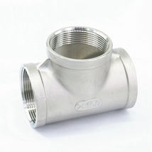 1 Pcs, 2" 150 Female NPT Tee Cast 304 Stainless Steel Pipe Fitting - $53.43