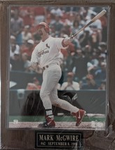 Mark McGwire St. Louis Cardinals Plaque - 1998 - £78.41 GBP