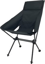 Sutekus High Back Camping Chair Lightweight Folding Chairs With Headrest - £35.33 GBP