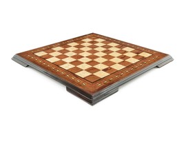 Wooden chessboard Pearl 4 - Top quality gift - Wooden handmade Rosewood ... - £94.88 GBP