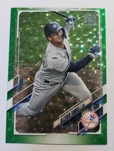 2021 Gleyber Torres Topps Baseball Card # 242 New York Yankees Green Foil /499 - £11.95 GBP