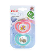 Pigeon Minilight Pacifier Twin Pack M - £65.16 GBP