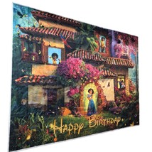 Disney Encanto Birthday Party Banner Backdrop Used Fabric - £9.49 GBP
