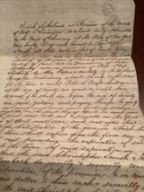 1843 Handwritten Lease Chris Smith NY Robert J Livingston Estate Sutherland ESQ - £77.54 GBP