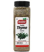 BADIA Thyme Leaves Whole – Large 8oz Jar - $293.32 MXN