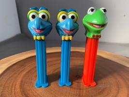 Vintage Muppets Pez Dispensers Lot Kermit &amp; Gonzo Collectible Candy Toys... - $11.48
