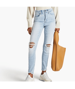 Good American Good Waist Distressed Jeans High Rise Blue675 $160 6 28 - €61,79 EUR