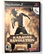 Sony Playstation 2 PS2 Karaoke Revolutions Country Singing Video Game Ko... - £12.53 GBP