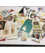 Ephemera lot vintage mass remembrance cards church paper pamphlets booklets - $40.66 CAD