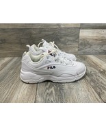 Fila Disarray Sneaker In White Leather | Size 7.5 | Women’s - £38.76 GBP