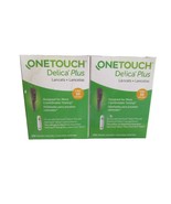 OneTouch Delica Plus Lancets- 30 Fine Gauge- 100 Lancets- 2 Pack Exp 12/... - $365.87 MXN