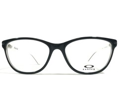 Oakley Standout OX1112-0653 Black Eyeglasses Frames White Cat Eye 53-16-136 - £46.77 GBP