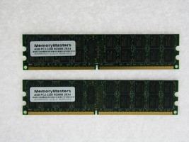 8GB  (2X4GB) DDR2 MEMORY RAM PC2-3200 ECC REG DIMM - $97.02