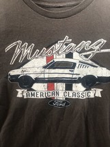 Ford Mustang Car tshirt gray size medium - £7.17 GBP