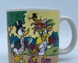 Vtg Disney Coffee Mug Applause 12oz Mug Have a Tip-Top Easter Daisy Dona... - $7.46