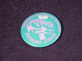 1994 Lighthouse Jazz Society Dixieland Jubilee, Seaside Oregon, Pinback Button - $7.95