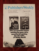 Publishers Weekly Book Trade Magazine August 12 1974 Ralph G. Martin - £13.02 GBP