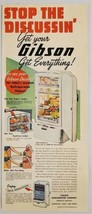1949 Print Ad Gibson Super De Luxe Refrigerators with Freezers Greenville,MI - £12.06 GBP