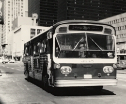 Chicago Transit Authority CTA Bus #3648 Route 3 King Drive B&amp;W Photograph - £7.58 GBP