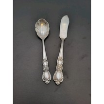 1847 IS Rogers Bros Silverware Set 2 HERITAGE Flatware Butter Knive &amp; Su... - $364.22 MXN