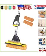2 Sponge Head Tile Floor Mop with Telescopic Handle for Total Cleaning C... - $959.90 MXN
