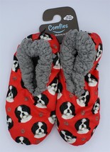 Comfies Slippers - Dog - Shih Tzu - One Size - Red - 100% Polyester - £17.74 GBP