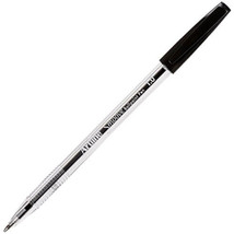 Artline Smoove Medium Ballpoint Pen (12/box) - Black - $14.50