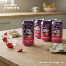 Aguas Frescas Strawberry - Classic Mexican Soft Drink, 11.3 Fl Oz (Pack ... - $122.34 MXN
