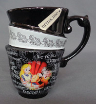 Disney Parks Mug Cup Alice in Wonderland Mad Hatter Tea party Ceramic Stacked - £18.18 GBP