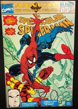 Spectacular SPIDER-MAN Annual #11 (1991) Marvel Comics Black Panther VG+/FINE- - £7.81 GBP