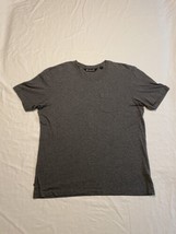 Travis Mathew Short Sleeve T-Shirt Front Pocket Heather Gray Mens Large ... - £9.16 GBP