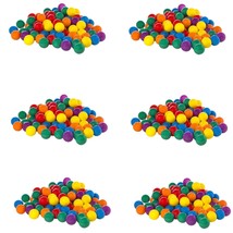 Intex 100-Pack Large Plastic Multi-Colored Fun Ballz For Ball Pits (6 Pack) - £225.35 GBP