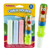 Playskool Chalk Holder Set with Washable Sidewalk Chalk - $2.95