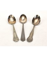 3 Antique Silverplate Coffee Spoons, Holmes &amp; Edwards, Niagara Falls, SL... - €12,81 EUR