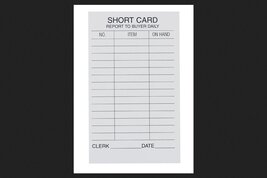 Centurion Short Card Pad 3 in. X 5 in. 100 Pack - $24.77 CAD