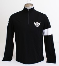 Polo Ralph Lauren Black & White Polo RL Cycling 1/4 Zip Long Sleeve Shirt Men's  - £131.86 GBP