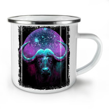 Bull Space Galaxy Animal NEW Enamel Tea Mug 10 oz | Wellcoda - £20.18 GBP