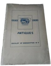 Buckley Antique Shop Binghamton Ny Catalogue Rare Early American Colonial - £6.03 GBP