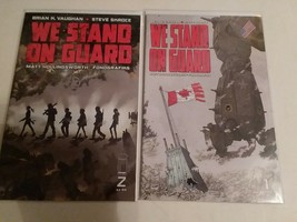 WE STAND ON GUARD #1 AND #2 BRIAN K. VAUGHN + WAR HEROES 2 AND 3 - FREE ... - $15.00