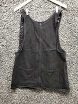 * Hot Topic Black Denim Buckle Dress Juniors XL Skirtall Y2K Goth Pop - £18.46 GBP