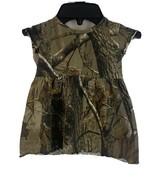 Bass Pro Shops Camo Camouflage Dress Little Girls Size S 6-12 Month Baby - $9.40