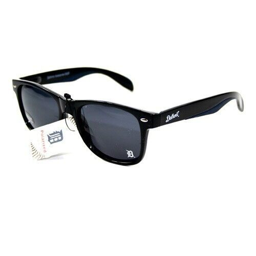 Primary image for DETROIT TIGERS SUNGLASSES RETRO WEAR POLARIZED AND W/FREE POUCH/BAG NEW