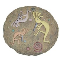 Vintage Spoontiques Kokopelli Dancer Stepping Stone Wall Plaque  Southwestern - £29.88 GBP