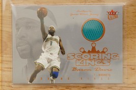 2004-05 Fleer Ultra Scoring Kings Jersey Baron Davis SK-BD Charlotte Hor... - $9.89