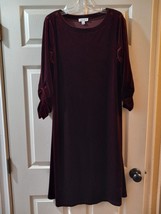Susan Graver Women Size Medium Dress Soft Velvet - £19.61 GBP