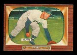 Vintage 1955 Baseball Card Bowman #150 Bill Klaus Infield Boston Red Sox - $9.84