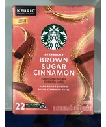 STARBUCKS BROWN SUGAR CINNAMON COFFEE KCUPS 22CT - $29.75
